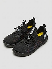 cheap Women's Sneakers-Women's Red Mesh Sneakers with Lace-U Accents - Casual Wide-fit Footwear, Breathable and Lightweight Barefoot Shoes for All-day Comfort, Walking &amp; Travel