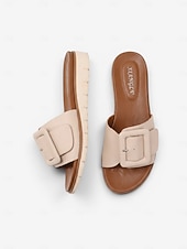 economico Sandali Comodi-Sandali da donna modello mandorla comodi con supporto per l'arco plantare - sandali leggeri e comodi per tutto il giorno con cinturino regolabile e suola antiscivolo per interni, passeggiate e viaggi
