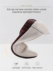 preiswerte Ballerinas für Damen-Burgunderrote Ballerinas aus echtem Leder für Damen – bequeme Slipper zum Hineinschlüpfen, ideal zum Spazierengehen, Reisen und für den Business-Casual-Look. &amp;Alltagskleidung