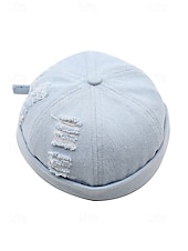 voordelige Herenhoeden-Vintage herenpet van verwassen denim katoen – verkrijgbaar in verschillende kleuren, retro pet voor strandvakantie, dagelijks gebruik en buitenactiviteiten.