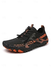 abordables Men-Men's Yellow Water Shoes - Quick-Dry Barefoot Aqua Sneakers - Breathable Non-Slip Outdoor Shoes for Water Activities, Swimming, Beach Walking and Vacation Travel