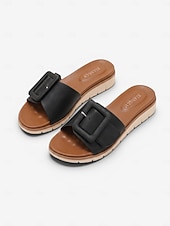 economico Sandali Comodi-Sandali da donna modello mandorla comodi con supporto per l'arco plantare - sandali leggeri e comodi per tutto il giorno con cinturino regolabile e suola antiscivolo per interni, passeggiate e viaggi