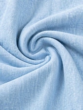  Damenkleider aus Baumwolle und Leinen, knielang, Etuikleid, Sommerkleid, lässig, normale Passform, schlicht, kurze Ärmel, V-Ausschnitt, blau, gelb, grün, Sommer, Frühling