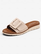 economico Sandali Comodi-Sandali da donna modello mandorla comodi con supporto per l'arco plantare - sandali leggeri e comodi per tutto il giorno con cinturino regolabile e suola antiscivolo per interni, passeggiate e viaggi
