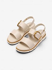 economico Sandali Comodi-Sandali comodi da donna neri con supporto per l'arco plantare - sandali leggeri con cinturino e fibbia, comodi per tutto il giorno, con suola antiscivolo, ideali per camminare e viaggiare.
