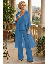 economico impacchi della madre-Shrug in Chiffon a Manica Trequarti Cappotto per Festa Sera Madre della Sposa Invitati al Matrimonio Semplice Wrap Nuziale in Colore Puro per impressionare