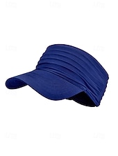 voordelige Dameshoeden-Damespet met elastische polyester klep, gemaakt van stretchstof voor casual buitenactiviteiten, reizen en vakanties, verkrijgbaar in verschillende kleuren, comfortabele zomerpet voor dames