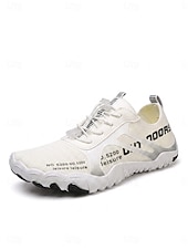 abordables Men-Men's Yellow Water Shoes - Quick-Dry Barefoot Aqua Sneakers - Breathable Non-Slip Outdoor Shoes for Water Activities, Swimming, Beach Walking and Vacation Travel