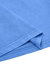 abordables Polo classique pour homme-Homme Polo Chemise 100% coton délavée à l'acide Occasionnel Fête Revers Manche Courte Mode Basique Uni Vintage Affligé Été Printemps Toutes saisons Coupe régulière Marron foncé Noir Vert Claire Rose