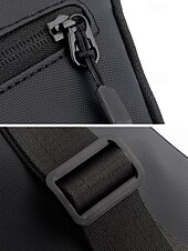 economico Borselli da uomo-Borsa a tracolla da uomo, in poliestere resistente e impermeabile con tracolla regolabile, design moderno e minimalista, ideale per gli spostamenti in città, i viaggi e l'uso quotidiano.