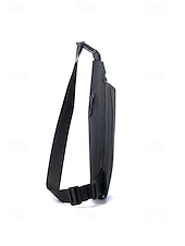 economico Borselli da uomo-Borsa a tracolla da uomo, in poliestere resistente e impermeabile con tracolla regolabile, design moderno e minimalista, ideale per gli spostamenti in città, i viaggi e l'uso quotidiano.