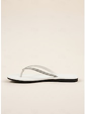 billige Sklisandaler-damesandaler med strass – glitrende sommersko i flip-flop-stil for uformelle dater og hverdagsstil