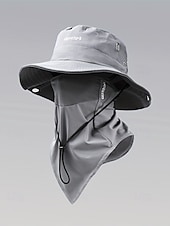 economico Cappelli da uomo-Cappello da sole da uomo per avventure all'aria aperta, con visiera regolabile, protezione UV, rete traspirante, ideale per viaggi, escursioni e pesca per uomini maturi.