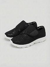 abordables Baskets femme-Chaussures de marche bleues à lacets et fermeture velcro pour femmes - baskets décontractées, légères, respirantes et confortables, idéales pour les pieds larges et gonflés, au quotidien et en voyage.