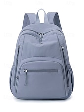 ieftine Rucsaci pentru colegiu-Rucsac impermeabil pentru femei din poliester, opțiuni multicolore, capacitate mare cu buzunare multiple, bretele reglabile, ideal pentru liceu &amp;studenți, întoarcerea la școală, călătorii și ținute