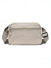 economico Borse a Tracolla-Borsa a tracolla da donna in nylon impermeabile, borsa da viaggio capiente e multicolore con molteplici tasche, tracolla regolabile, ideale per le vacanze e per tutti i giorni. &amp;sport all'aria aperta