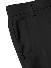 cheap Wide Leg &amp; High Waisted-Women's Wide Leg Dress Pants Elegant Fashion Full Length High Waist Plain Comfort Khaki Black Coffee Summer Spring Fall