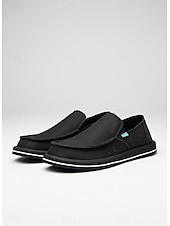 economico Scarpe Casual Slip-On-mocassini slip-on in tela da uomo – scarpe casual leggere e traspiranti per l'estate, la guida e le passeggiate in spiaggia