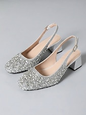 halpa Slingback-kengät-naisten kultaiset satiinikorkosandaalit - tyylikkäät perhosleikkauksella koristellut pukukengät strassikivillä &amp;nilkkahihna cocktail-juhliin, iltatanssiaisiin &amp;häävieras