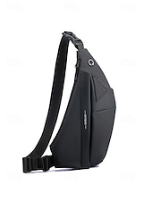 economico Borselli da uomo-Borsa a tracolla da uomo, in poliestere resistente e impermeabile con tracolla regolabile, design moderno e minimalista, ideale per gli spostamenti in città, i viaggi e l'uso quotidiano.