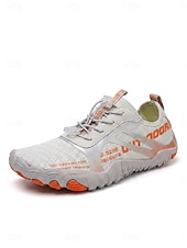abordables Men-Men's Yellow Water Shoes - Quick-Dry Barefoot Aqua Sneakers - Breathable Non-Slip Outdoor Shoes for Water Activities, Swimming, Beach Walking and Vacation Travel