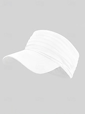 voordelige Dameshoeden-Damespet met elastische polyester klep, gemaakt van stretchstof voor casual buitenactiviteiten, reizen en vakanties, verkrijgbaar in verschillende kleuren, comfortabele zomerpet voor dames