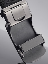 cheap Men's Belts-Men's Genuine Leather Ratchet Belt, Adjustable Dress Belt with Multiple Automatic Buckle Styles for Wedding Parties, Travel Vacation and Daily Casual Wear