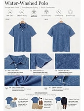 preiswerte Einfarbiges T-Shirt-softfade™ Damen-Henley-Shirt im Vintage-Stil aus 100 % Baumwolle – weich gewaschenes, kurzärmeliges Basic-Top