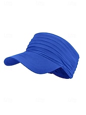 voordelige Dameshoeden-Damespet met elastische polyester klep, gemaakt van stretchstof voor casual buitenactiviteiten, reizen en vakanties, verkrijgbaar in verschillende kleuren, comfortabele zomerpet voor dames