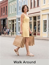 economico Sandali Comodi-Sandali da donna modello mandorla comodi con supporto per l'arco plantare - sandali leggeri e comodi per tutto il giorno con cinturino regolabile e suola antiscivolo per interni, passeggiate e viaggi
