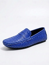 baratos Homens-Mocassins masculinos brancos estilo penny loaf - sapatos leves e macios, fáceis de calçar - calçado refinado para noites de resort, jantares de férias, encontros na praia e um estilo elegante e descontraído.