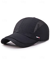 ieftine Pălării pentru bărbați-Șapcă de baseball pentru bărbați din poliester cu uscare rapidă, pălărie de soare reglabilă, respirabilă, multicoloră, pentru pescuit în aer liber, călătorii, vacanțe și ținute casual zilnice