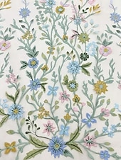 billige Mammas kjolesett-Todelt A-linje Te-lengde Gjestekjole til bryllup Kjole til brudens mor Kortermet 3/4 ermer V-hals Elegant Enkel Luksuriøs Formell Bryllupsgjest Blonder Stretch Crepe med Blonder Broderi