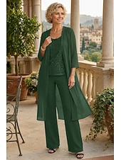 economico impacchi della madre-Shrug in Chiffon a Manica Trequarti Cappotto per Festa Sera Madre della Sposa Invitati al Matrimonio Semplice Wrap Nuziale in Colore Puro per impressionare