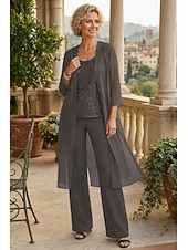 economico impacchi della madre-Shrug in Chiffon a Manica Trequarti Cappotto per Festa Sera Madre della Sposa Invitati al Matrimonio Semplice Wrap Nuziale in Colore Puro per impressionare