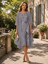 voordelige moeders wikkels-Effen Sjaals Jas Jacket Vrouwen Wrap Moeder's Bruiloft Gast Wraps Dames Elegante Halve Mouw Chiffon Wraps Met Effen Kleur Voor Avondfeest Lente  Herfst dress to impress