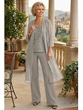 economico impacchi della madre-Shrug in Chiffon a Manica Trequarti Cappotto per Festa Sera Madre della Sposa Invitati al Matrimonio Semplice Wrap Nuziale in Colore Puro per impressionare