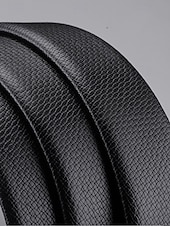cheap Men's Belts-Men's Genuine Leather Ratchet Belt, Adjustable Dress Belt with Multiple Automatic Buckle Styles for Wedding Parties, Travel Vacation and Daily Casual Wear