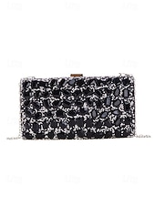 preiswerte Clutches &amp; Taschen für die Abendgarderobe-Luxuriöse Damen-Abendclutch mit Strasssteinen, goldfarbene, kristallverzierte Handtasche mit festem Rahmen und Kettenriemen für formelle Hochzeiten, Cocktailpartys und Galaveranstaltungen