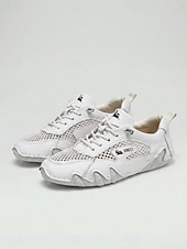 Χαμηλού Κόστους Γυναικεία Sneakers-Γυναικεία ροζ mesh casual παπούτσια - slip-on sneakers, άνετα, αναπνεύσιμα υποδήματα για καθημερινή χρήση, περπάτημα, πεζοπορία &amp;ταξίδι