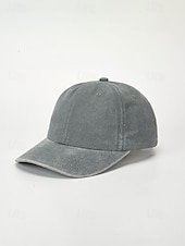 voordelige Dameshoeden-Dames baseballpet van gewassen katoen, verstelbare pet in vintage stijl, verkrijgbaar in verschillende kleuren, ademende zomerpet voor op reis, buitenactiviteiten, het strand en dagelijks gebruik.