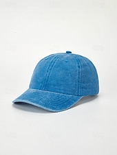 voordelige Dameshoeden-Dames baseballpet van gewassen katoen, verstelbare pet in vintage stijl, verkrijgbaar in verschillende kleuren, ademende zomerpet voor op reis, buitenactiviteiten, het strand en dagelijks gebruik.