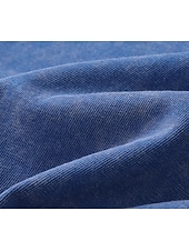  SoftFade™ Women's Vintage 100% Cotton Henley Shirt - Soft Washed Short Sleeve Basic Tops