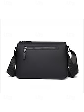 economico Borselli da uomo-Borsa a tracolla da uomo resistente all'acqua, leggera, in poliestere, con multitasche, ideale per viaggi, uso quotidiano, EDC, casual, lavoro, pendolarismo, attività all'aperto, disponibile in