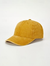 voordelige Dameshoeden-Dames baseballpet van gewassen katoen, verstelbare pet in vintage stijl, verkrijgbaar in verschillende kleuren, ademende zomerpet voor op reis, buitenactiviteiten, het strand en dagelijks gebruik.