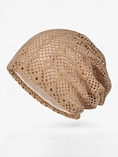 preiswerte Hüte für Damen-Gehäkelter Sommerhut für Damen, aus luftigem Polyester, faltbarer Sonnenhut im Boho-Stil, ideal für Strandurlaub und Freizeit, mehrfarbig und leicht. &amp;atmungsaktiv