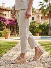 cheap Comfort Sandals-Women's Camel Wide Fit Arch Support Slide Sandals – Adjustable Double Buckle Comfort Walking Sandals with Cushioned Footbed, Wide Toe Box and Non-Slip Outsole for Travel and All-Day Comfort
