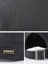 cheap Men's Hats-Men's Breathable Mesh Flat Cap Hat, Adjustable Polyester Summer Hat, Lightweight Casual Classic Travel Headwear, Multi-Color Summer Outdoor Sun Protection Cap