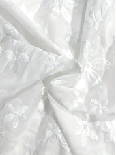 Femmes Robe Midi Robe en Dentelle Robe Blanche Robe d'été Élégant Mode Plage Vacances Fête Coupe régulière Fleuri Manche Courte Col ras du cou Blanche Été Printemps