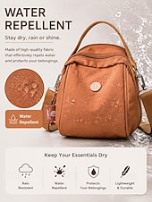 voordelige Crossbody-tassen-Waterdichte polyester crossbodytas voor dames, verstelbare schouderband, meerlaagse tas met grote capaciteit voor op reis &amp;Tas voor dagelijks gebruik, lichtgewicht casual zomertas, verkrijgbaar in